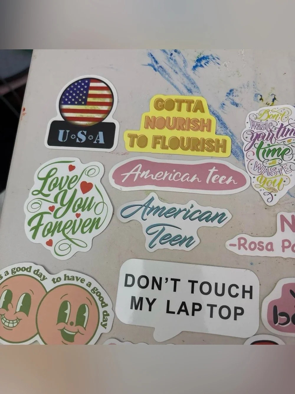 Assorted Sticker Set - Colorful Phrase & Graphic Stickers - Picture 2 of 8